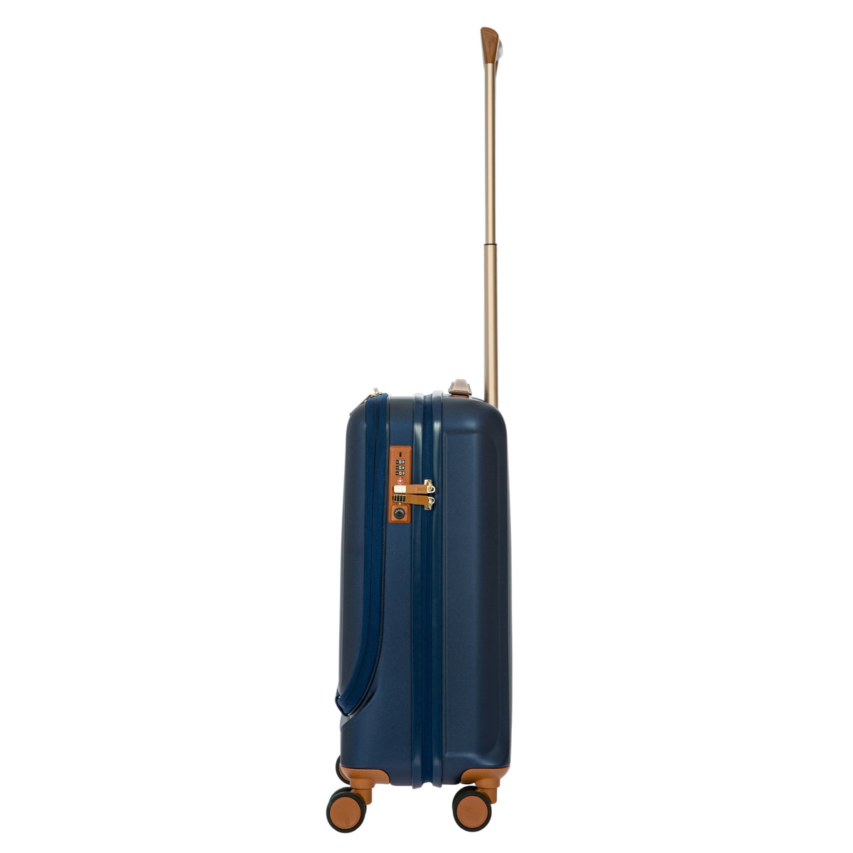 Matte Blue 21x22 Carry-On Spinner with Pocket O20555