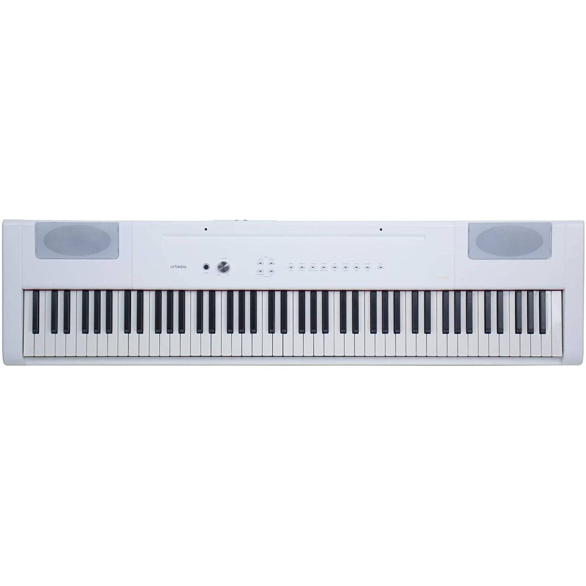 White 88-Key Weighted Hammer Action Digital Piano S82431