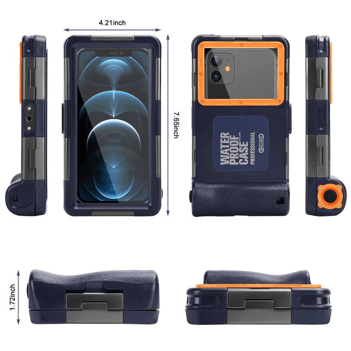 Waterproof Protective Case for iPhone 13 Pro Max W17314