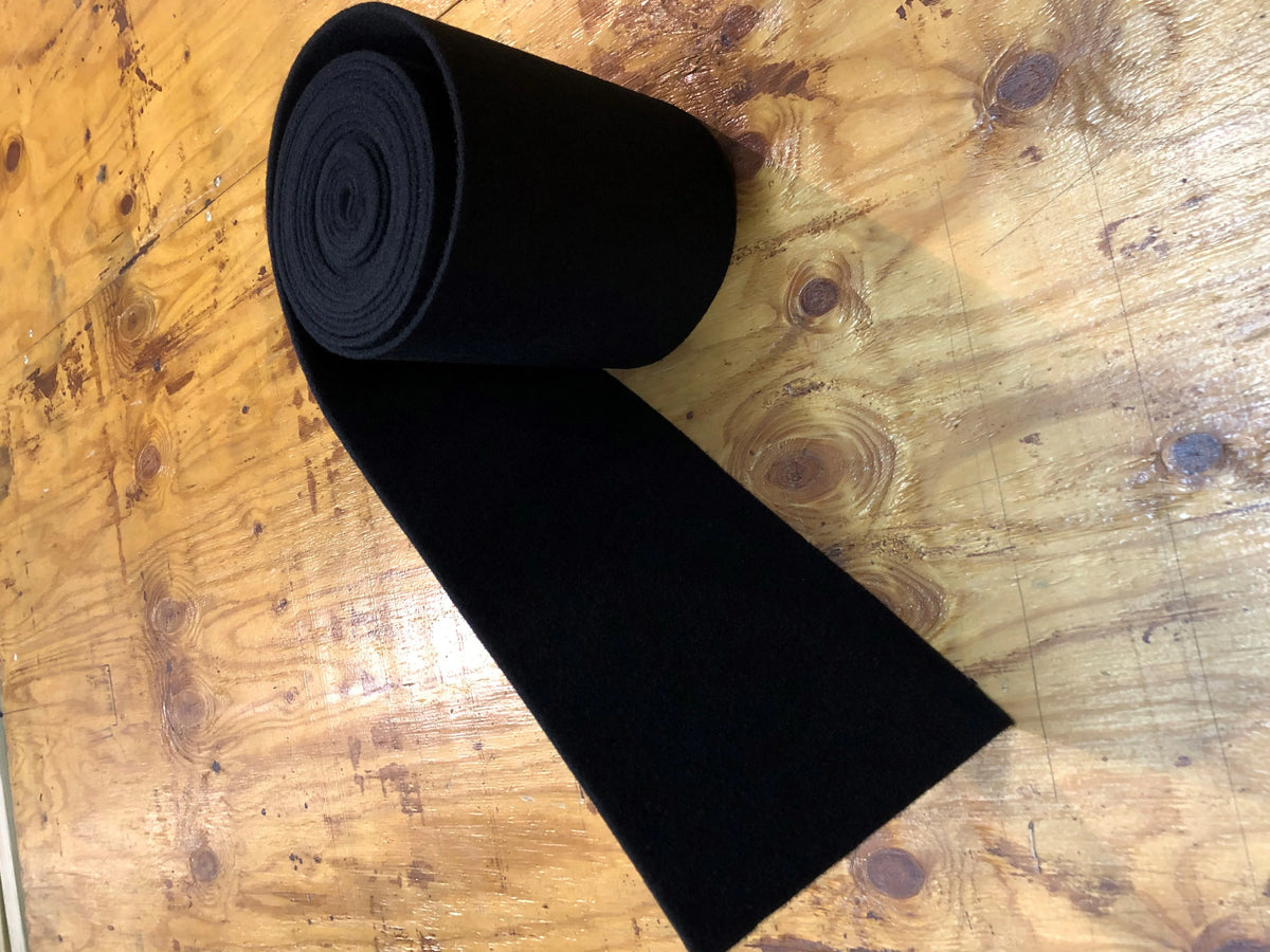 18 oz Marine Trailer Bunk Carpet - Black - 24"X50' V952268