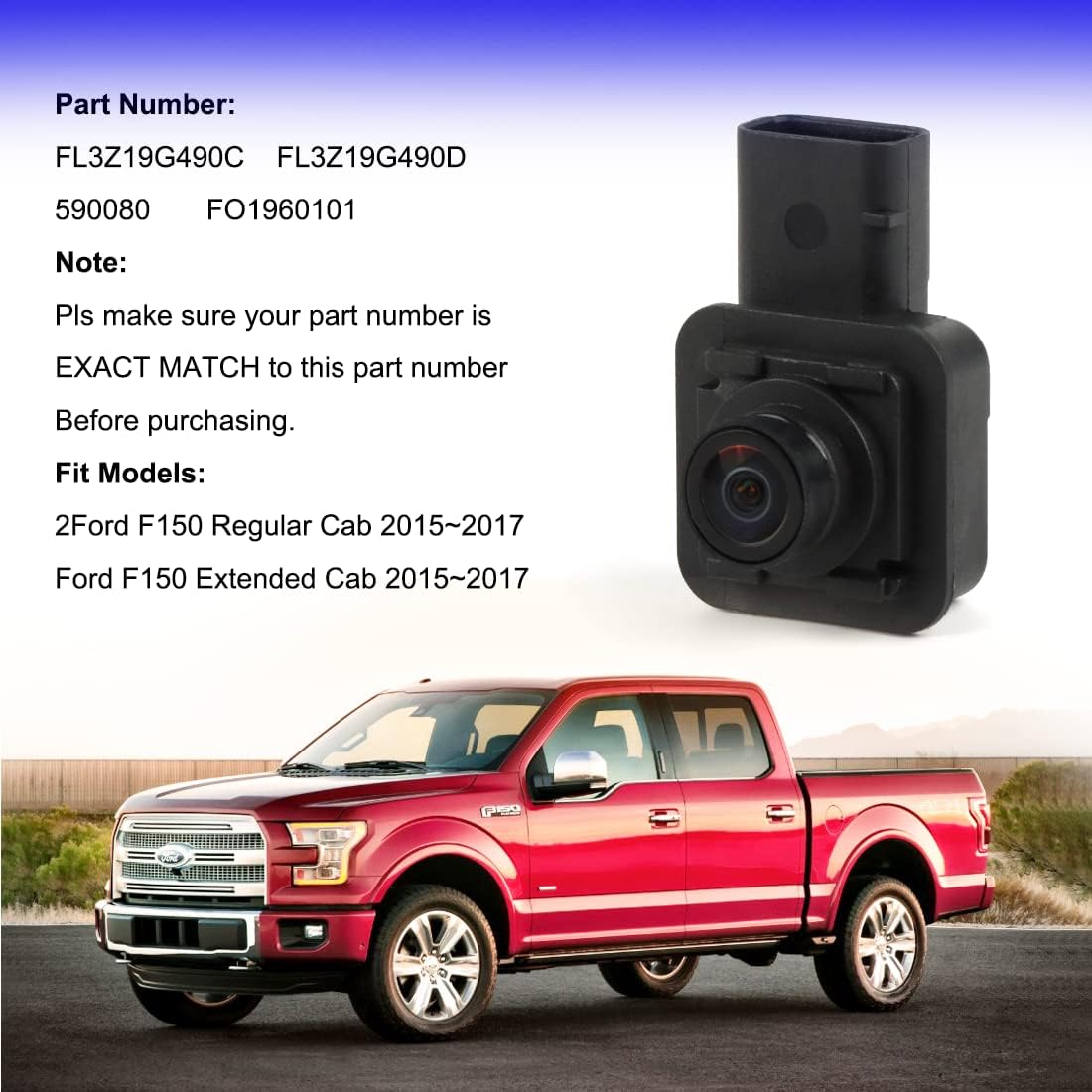 Rear View Backup Camera Park Assist Camera N15265