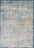 Lt. Blue Ivory Rug 6'7 x 9'2 D36836