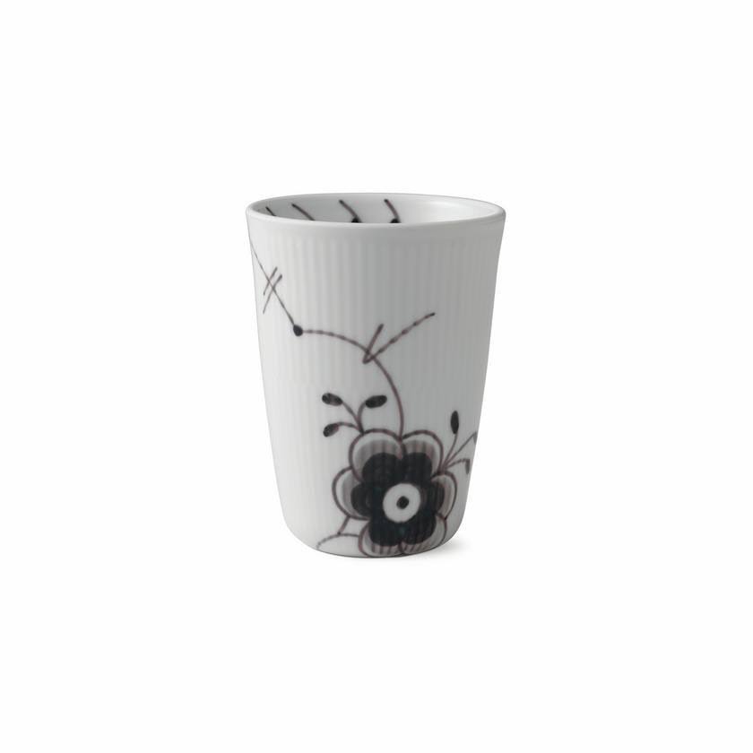 Black Fluted Mega Thermal Mug 13 oz. W536593