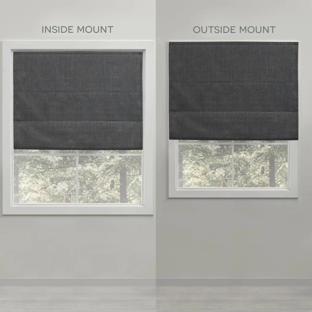 Sage 27"x 64" Blackout Roman Shade H53987