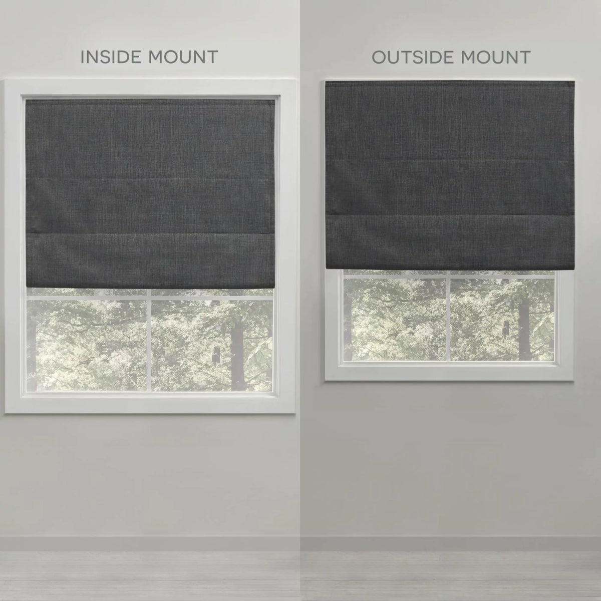 Sage 27"x 64" Blackout Roman Shade H53987