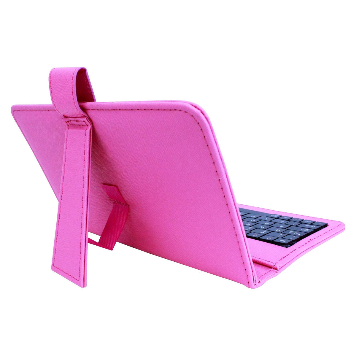 7x22 HD Android Tablet with Pink Keyboard Case R8565