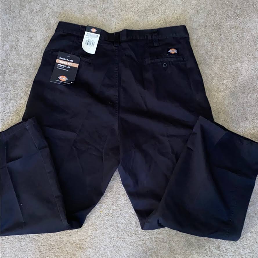 Black Premium Industrial Cargo Pant A7212