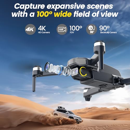 4k GPS Foldable Camera Drone with Brushless Motor V559