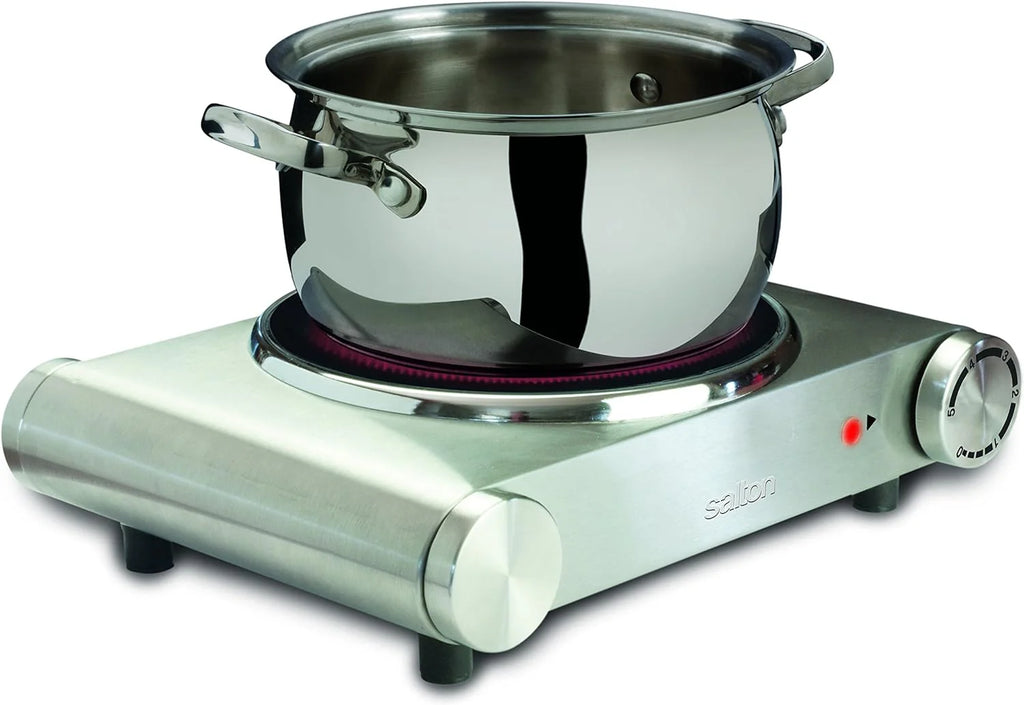 Single Burner Infrared Cooking Range Stainless Steel Y77567