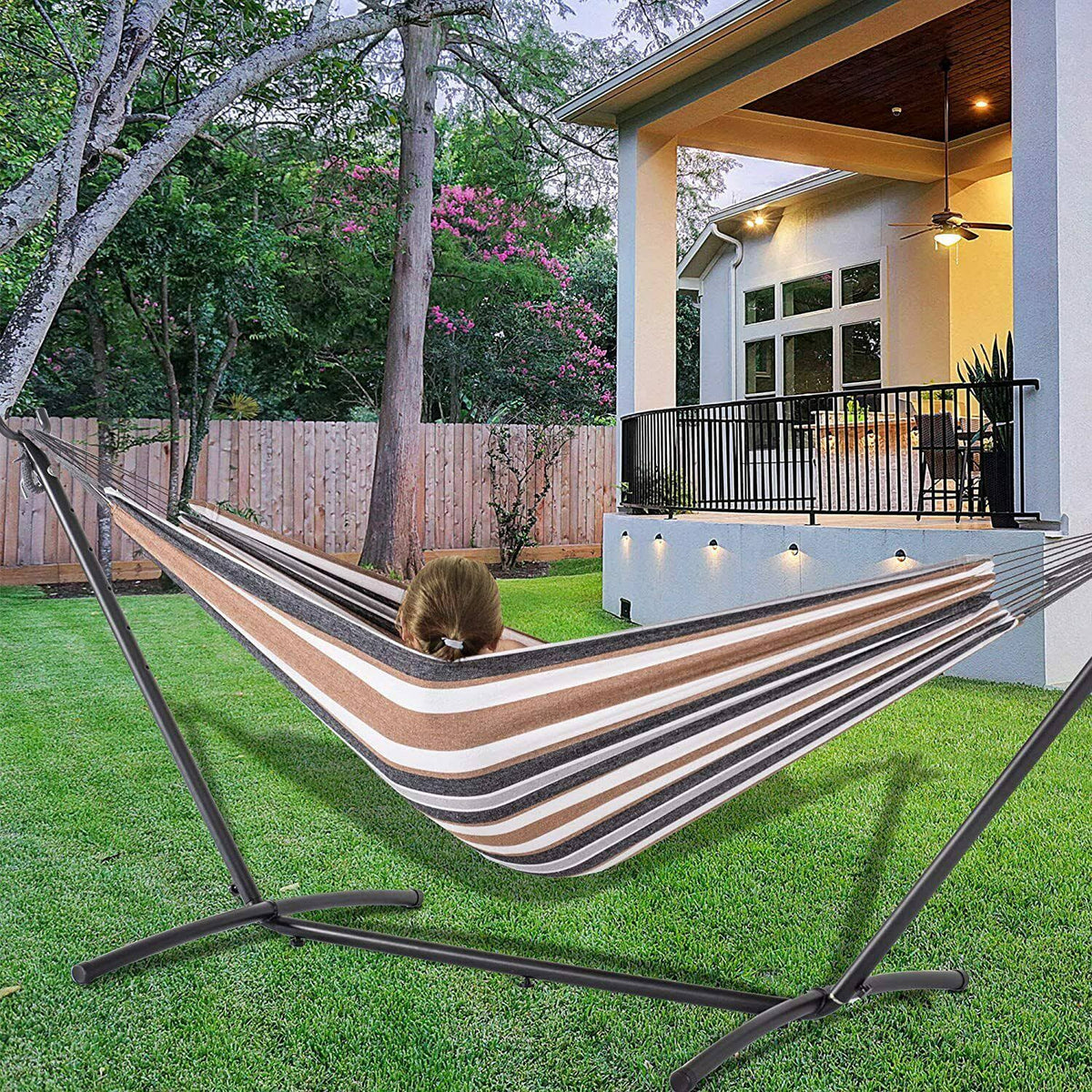 Double Classic Hammock with Stand C506