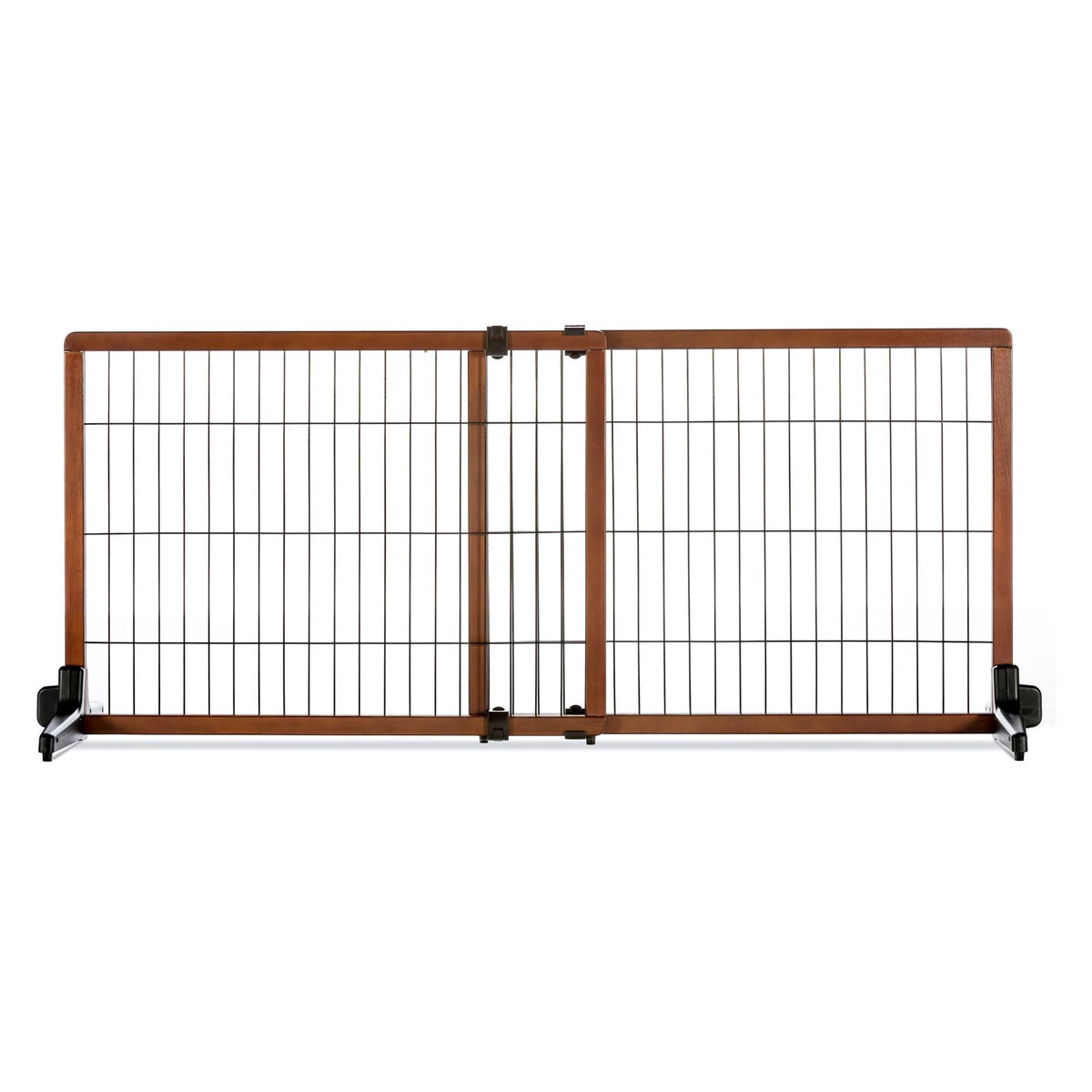 Freestanding Pet Gate, Brown/Black H2659