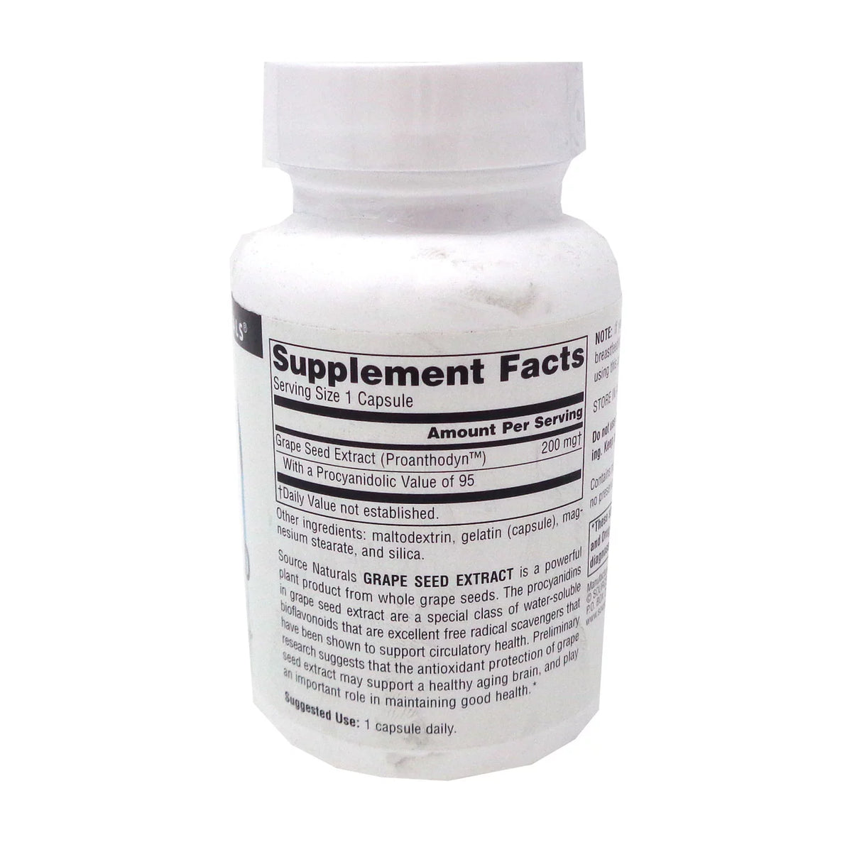 Grape Seed Extract 200mg 60 Capsules I21683
