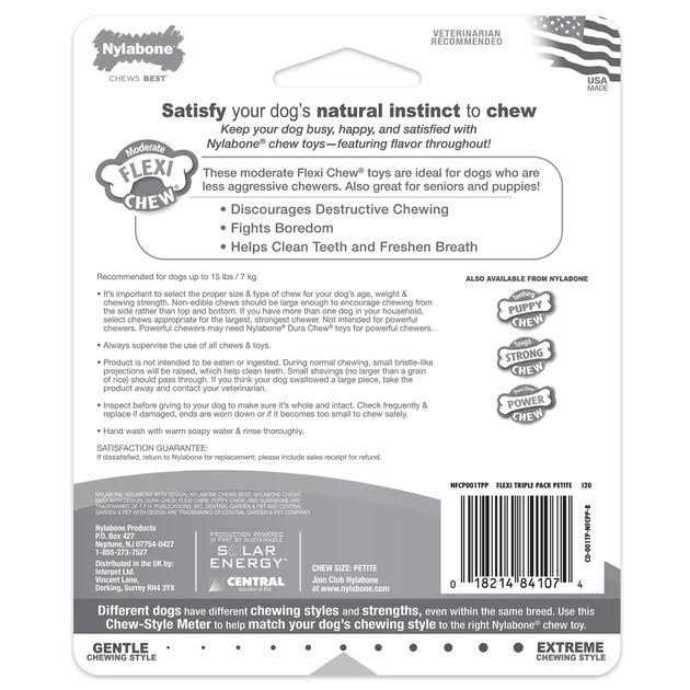 Flexi Chew Triple Pack X786