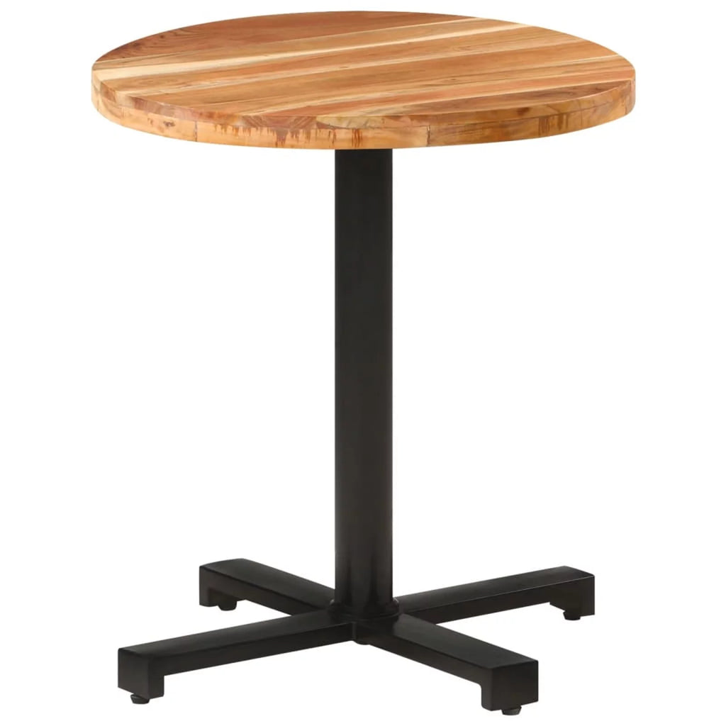 Round Solid Acacia Wood Bistro Table W283