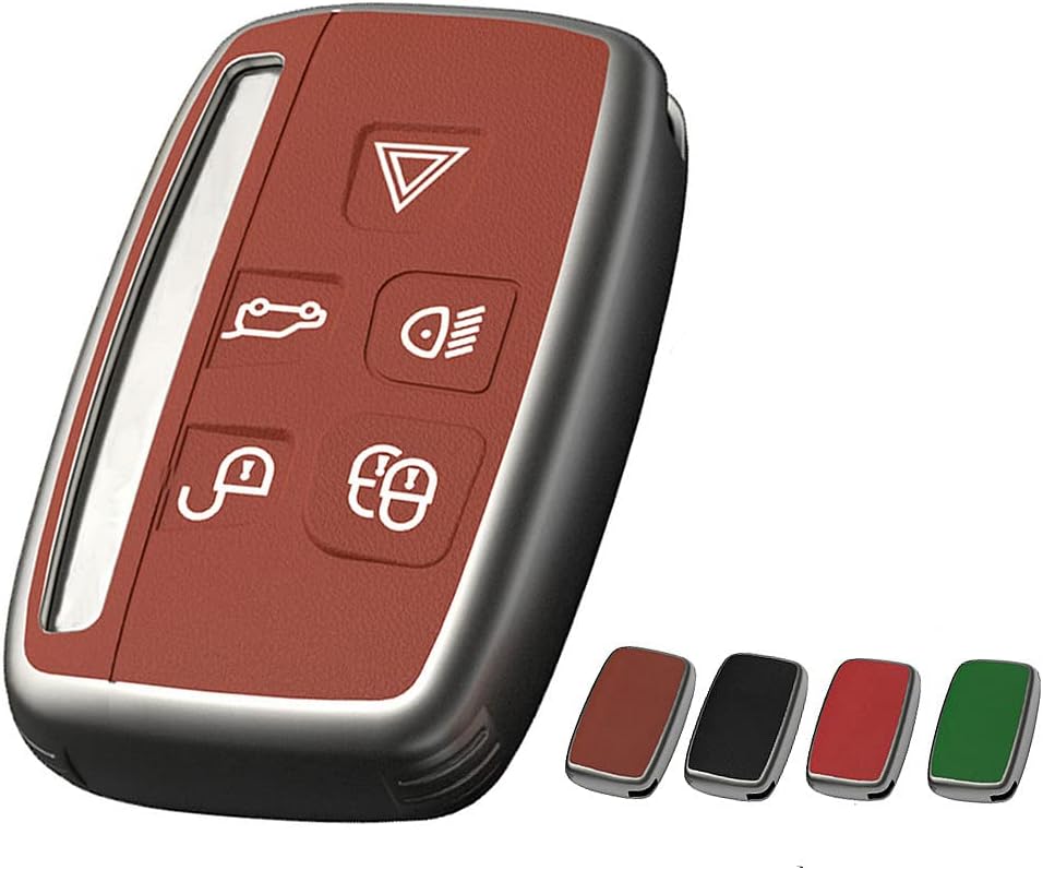White TPU Car Key Cover Case for Land Rover Jaguar B6003
