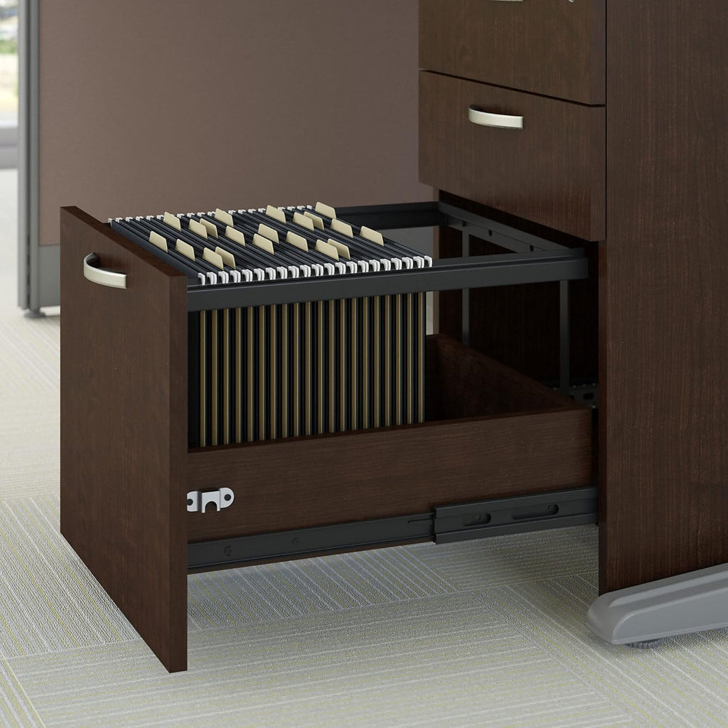 Mocha Cherry Mobile File Cabinet K170