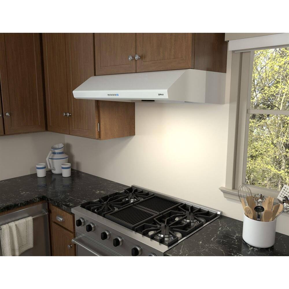 White 30-Inch Under-Cabinet Range Hood T710