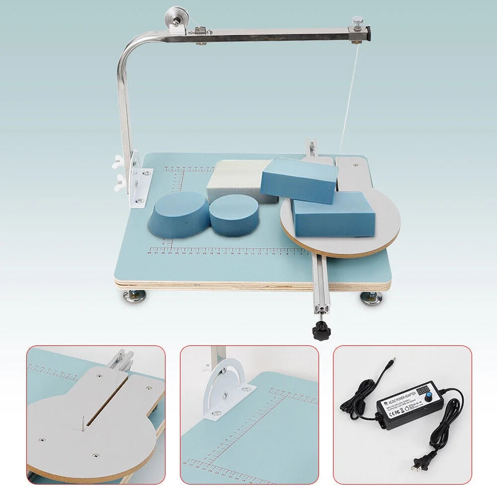 Hot Wire Foam Cutter Desktop Styrofoam Sponge Cutting Machine Y507595