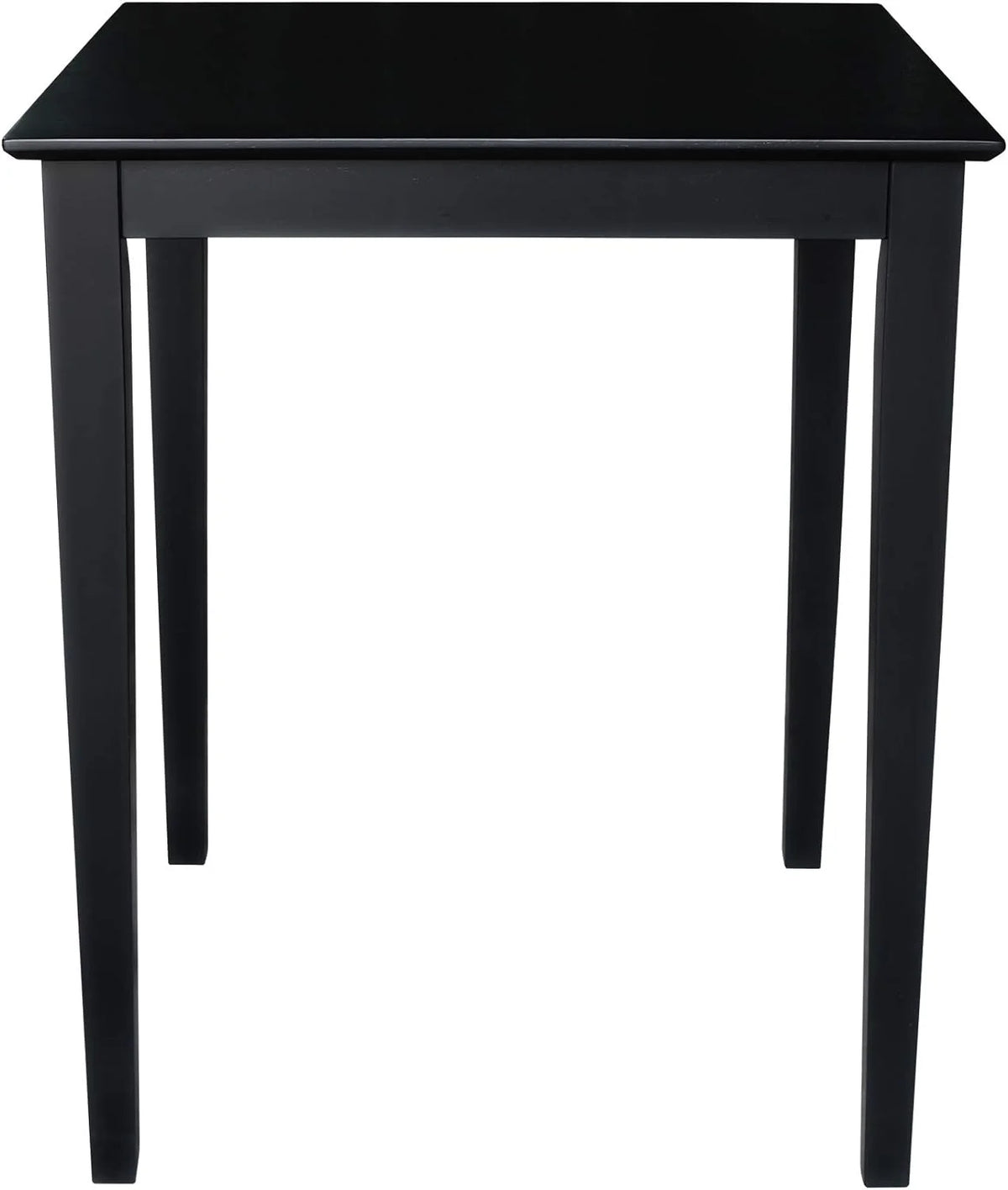 Black Solid Wood Dining Table M547