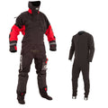 Black/Red Drysuit with Undersuit V1939