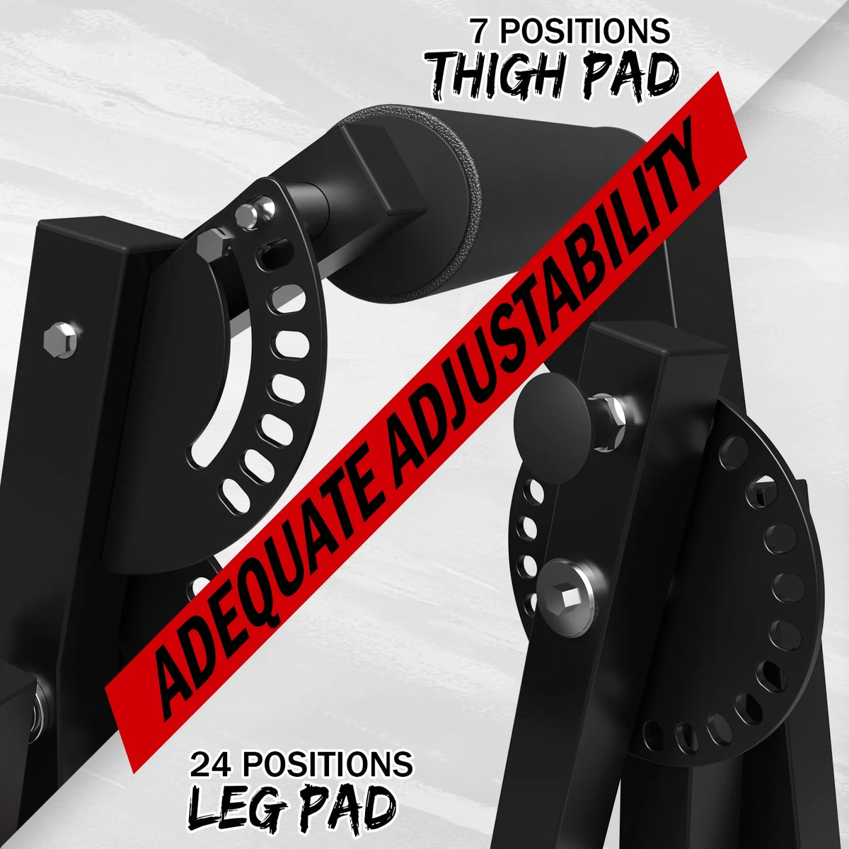Adjustable Plate Loaded Leg Extension and Curl Machine T3277