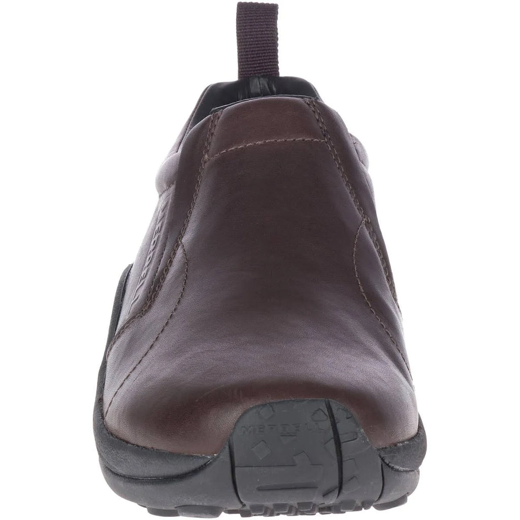 Espresso Leather Slip-On Shoes W651492