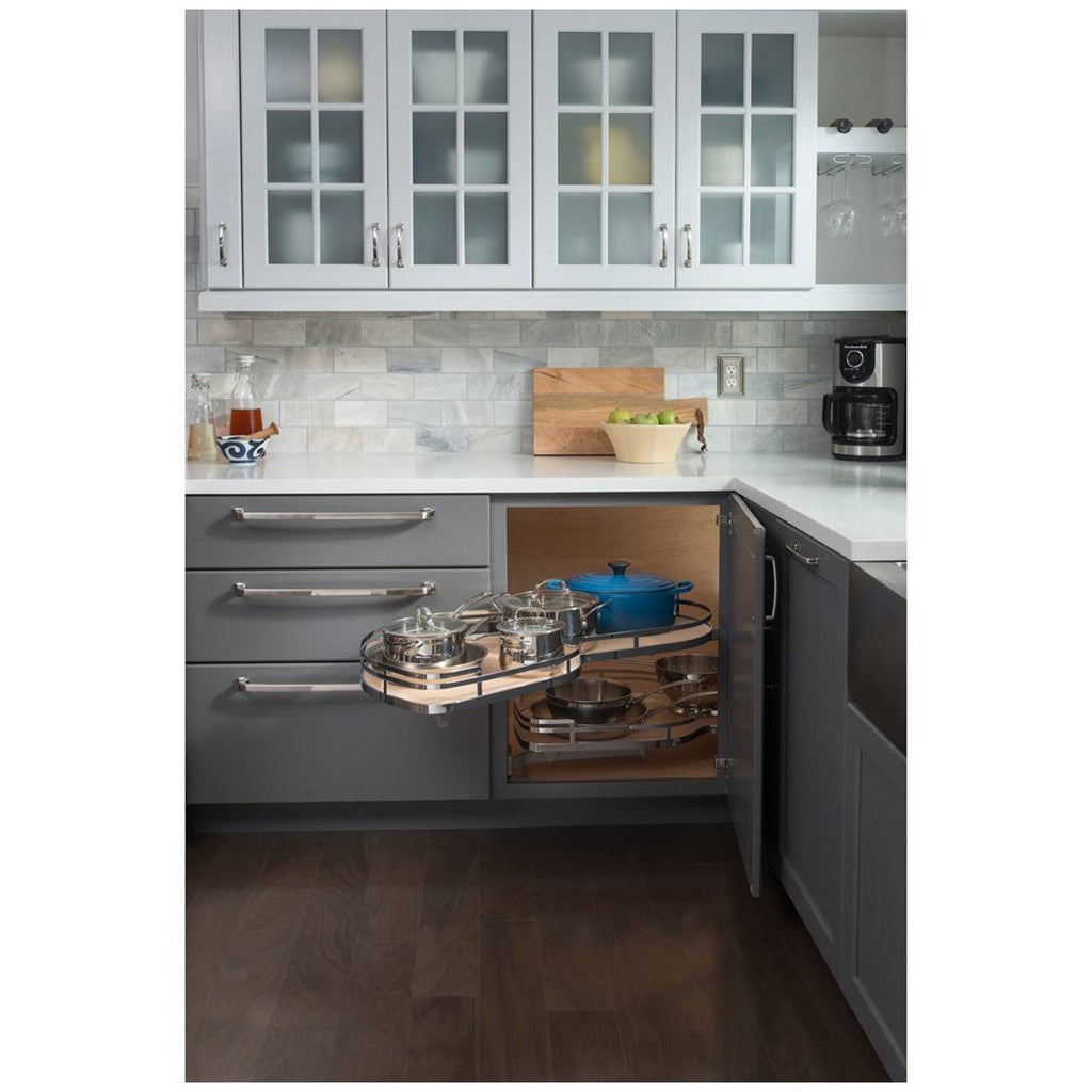 18 in. Blind Corner Swing Out Left Handed Unit G235975