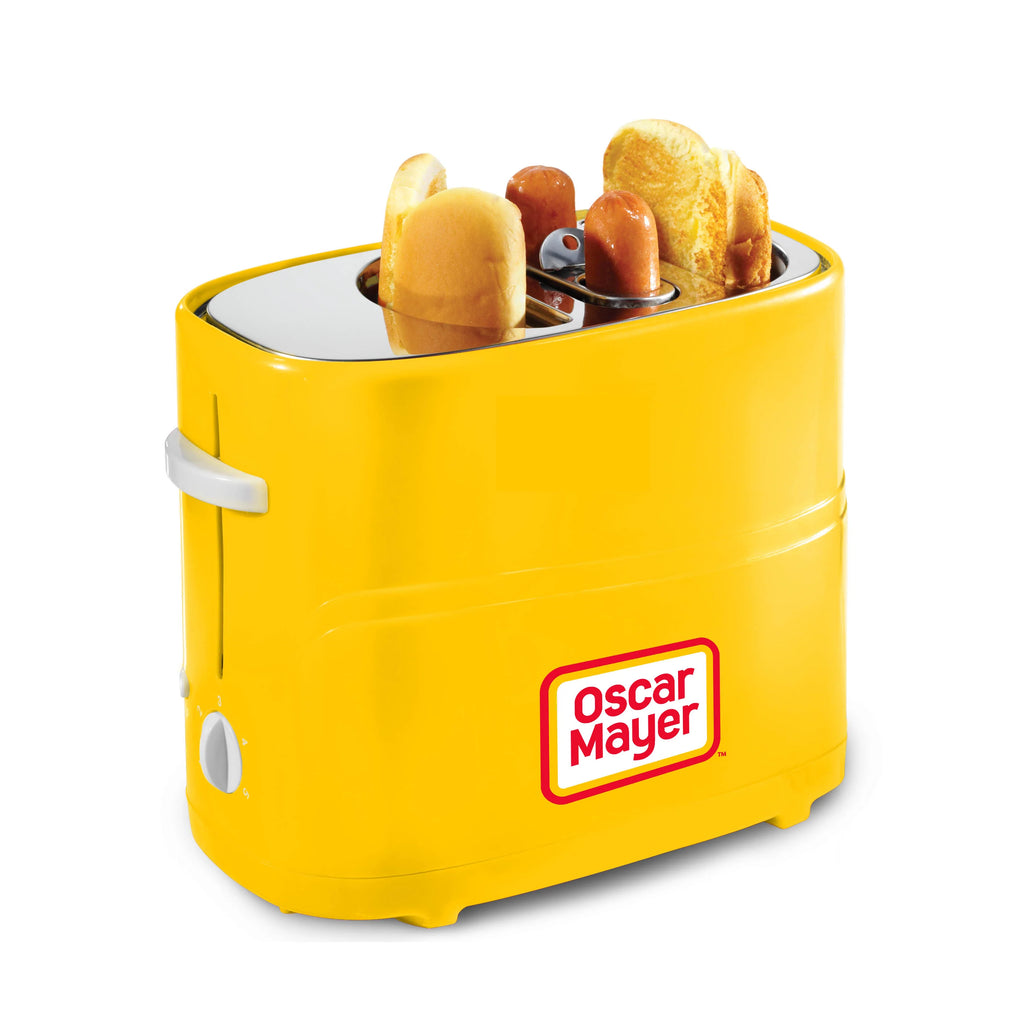 2 Slot Hot Dog and Bun Toaster with Mini Tongs Z81246
