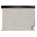 Cordless Hand Crank UV Protection PVC Exterior Roller Shade 72 in. W x 96 in. L J34163