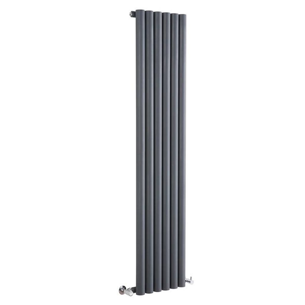 Anthracite Vertical Hot Water Radiator Z170