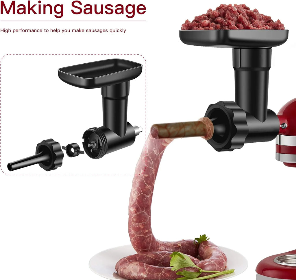 Juicer Attachment with Meat Grinder Accessories Set for Stand Mixer B268