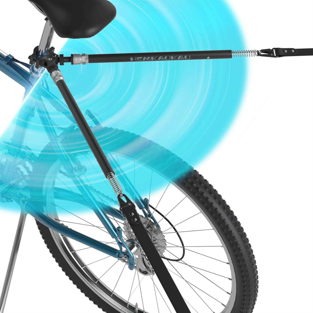 Hands Free Dog Bike Leash for 2 Dogs V884336