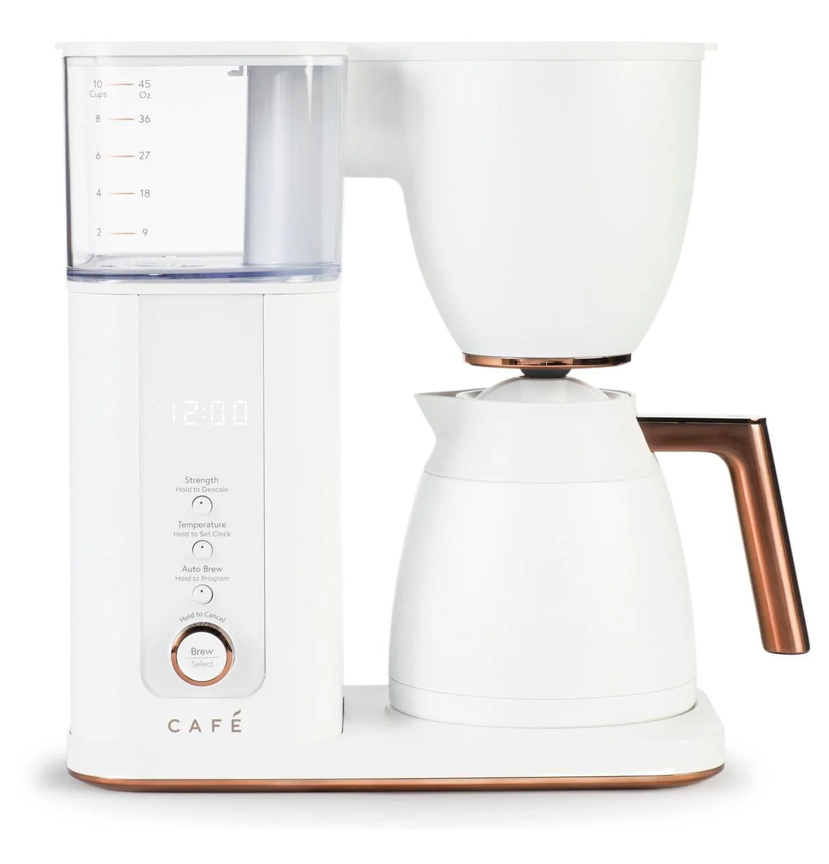 10-Cup WiFi Coffee Maker Matte White G173