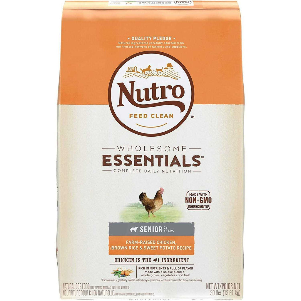 Chicken & Brown Rice Senior Dry Dog Food U708724