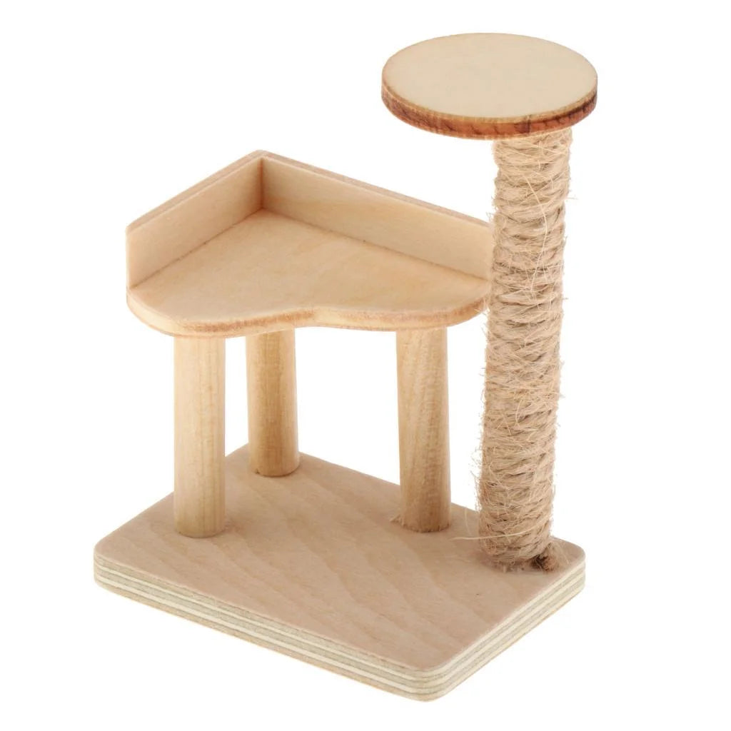 Miniature Cat Climbing Dollhouse Furniture G2284