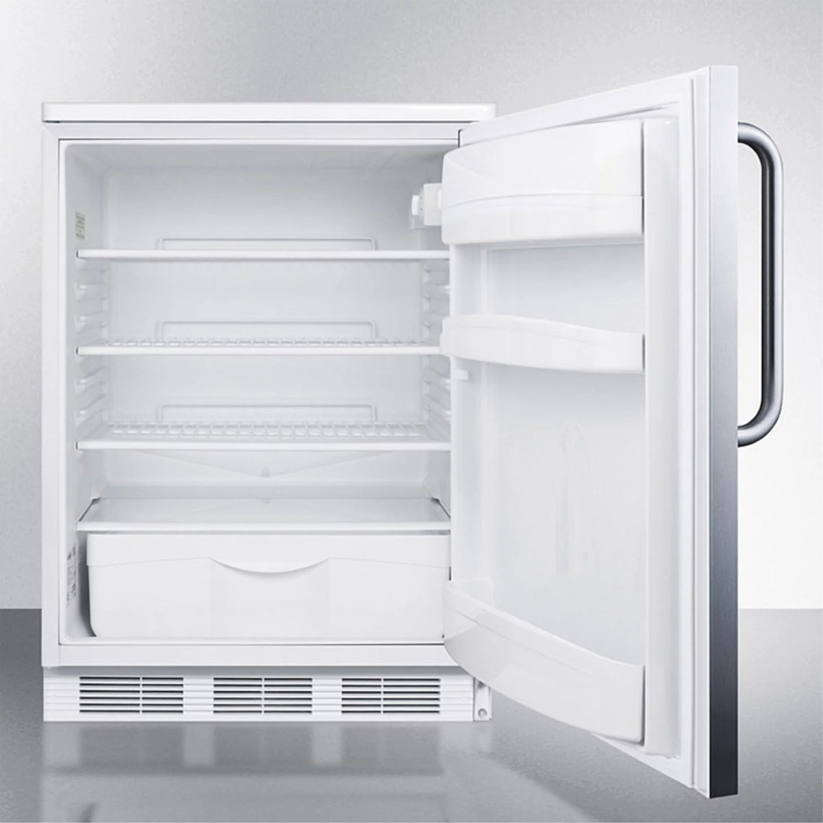 Counter Height Auto Defrost Refrigerator with Stainless Steel Door I598074