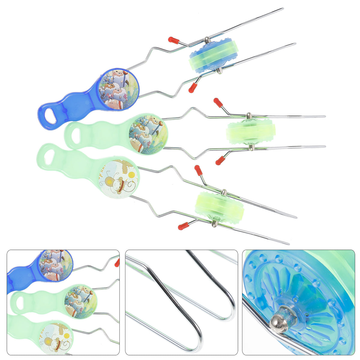 3pcs Luminous Flash Yo-Yo Toy Yoyo Balls H331
