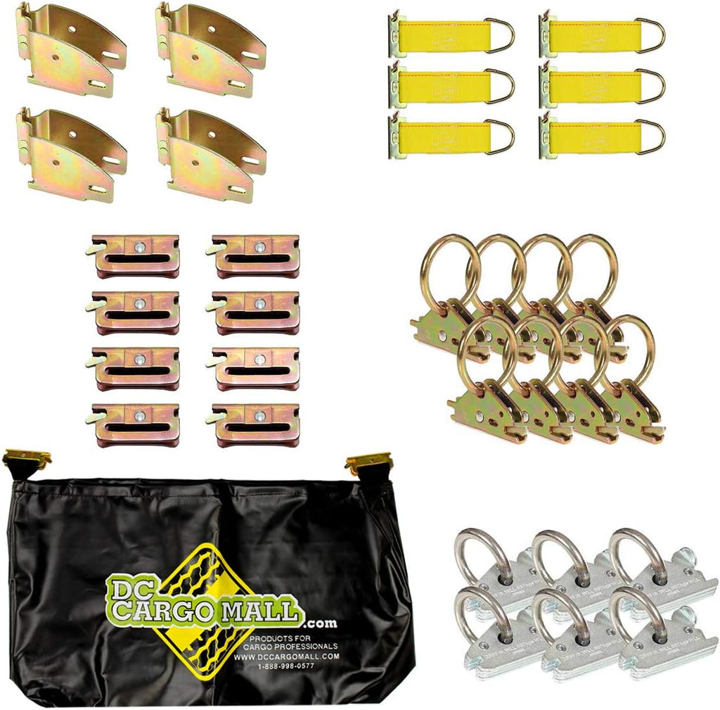 32 Piece E-Track Tie-Down Kit with Storage Bag J22785