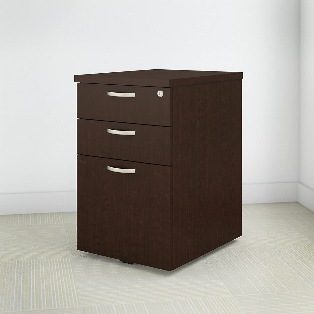 Mocha Cherry Mobile File Cabinet K170