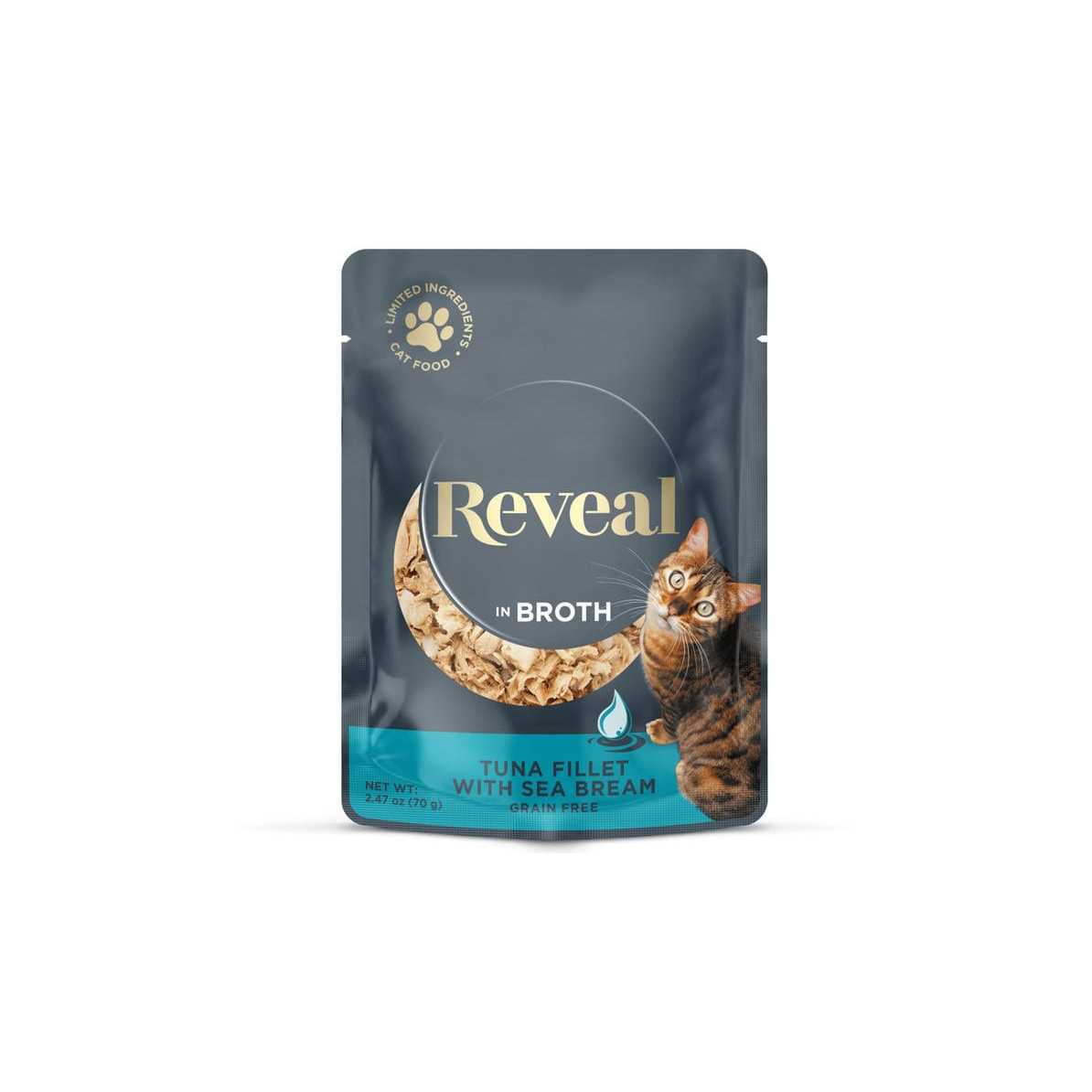Grain Free Tuna Fillet Broth Wet Cat Food C7050