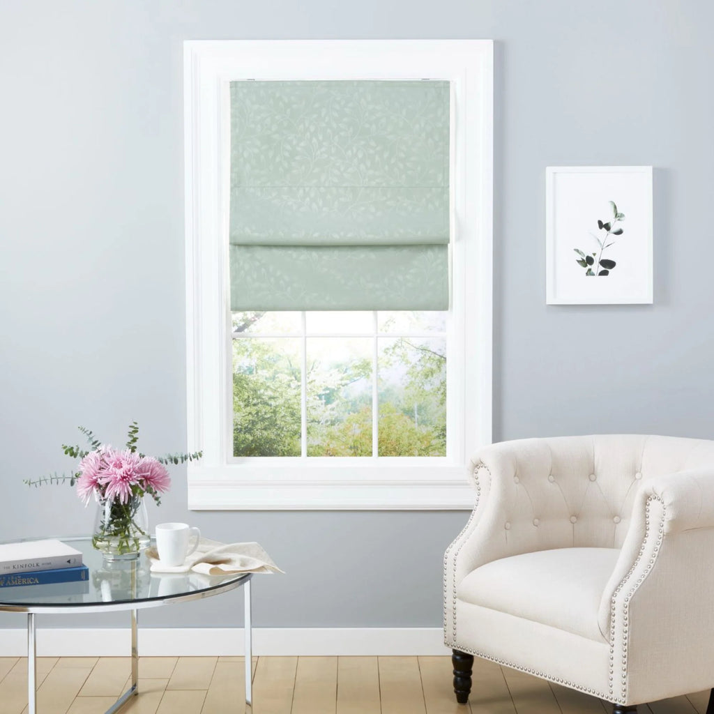 Sage 27"x 64" Blackout Roman Shade H53987