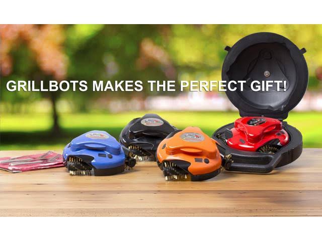 Automatic Outdoor Grill Cleaning Robot with Carry Case O7911