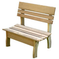 Red Cedar Backed Bench A992529