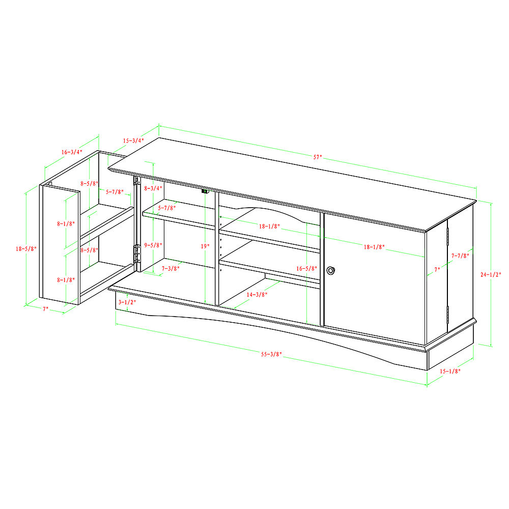 Espresso TV Cabinet F11065