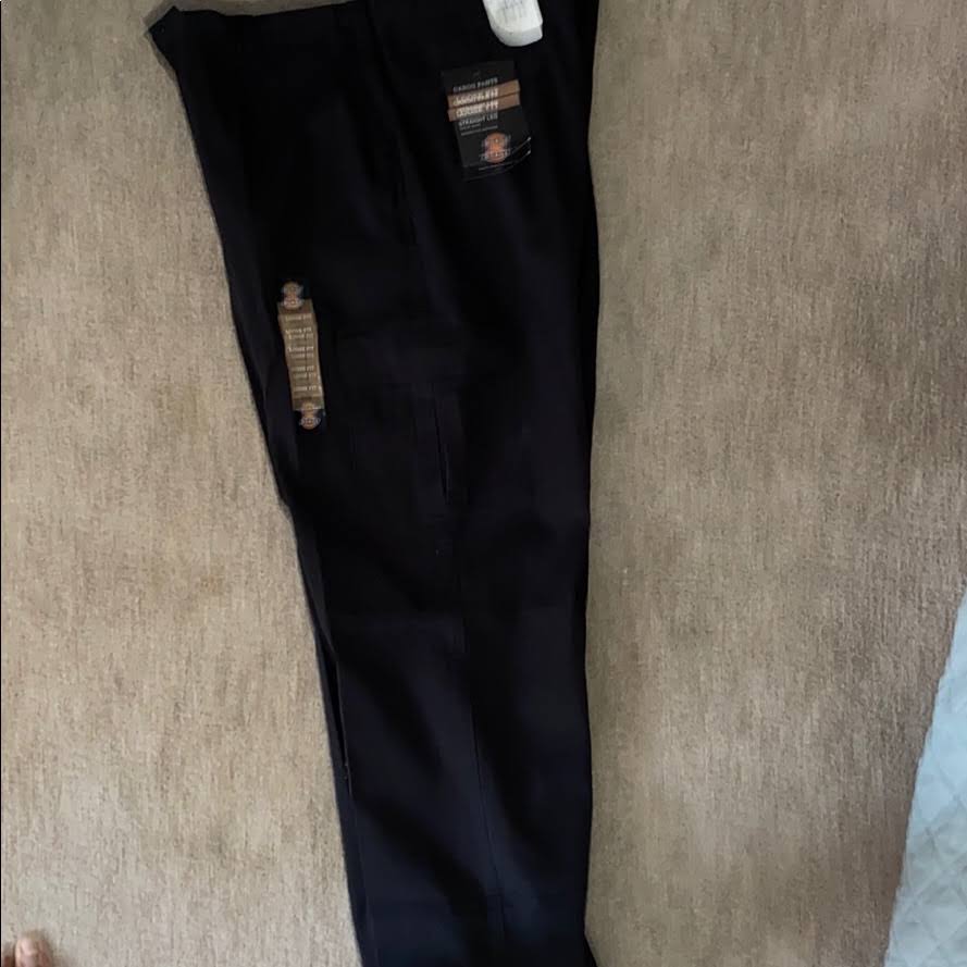 Black Premium Industrial Cargo Pant A7212