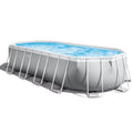 16.5ft x 9ft x 48in Oval Above Ground Pool Set with Pump L223
