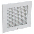 Eggcrate Return Grille, Surface Mount, 8 x 8, White, PK5 L545292