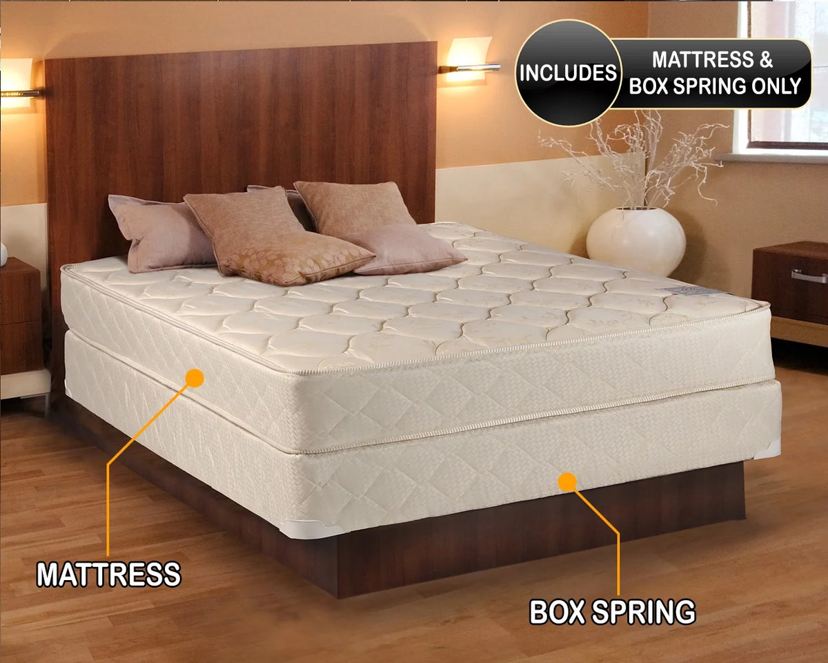 Twin XL Gentle Firm Mattress and Box Spring Set C181060