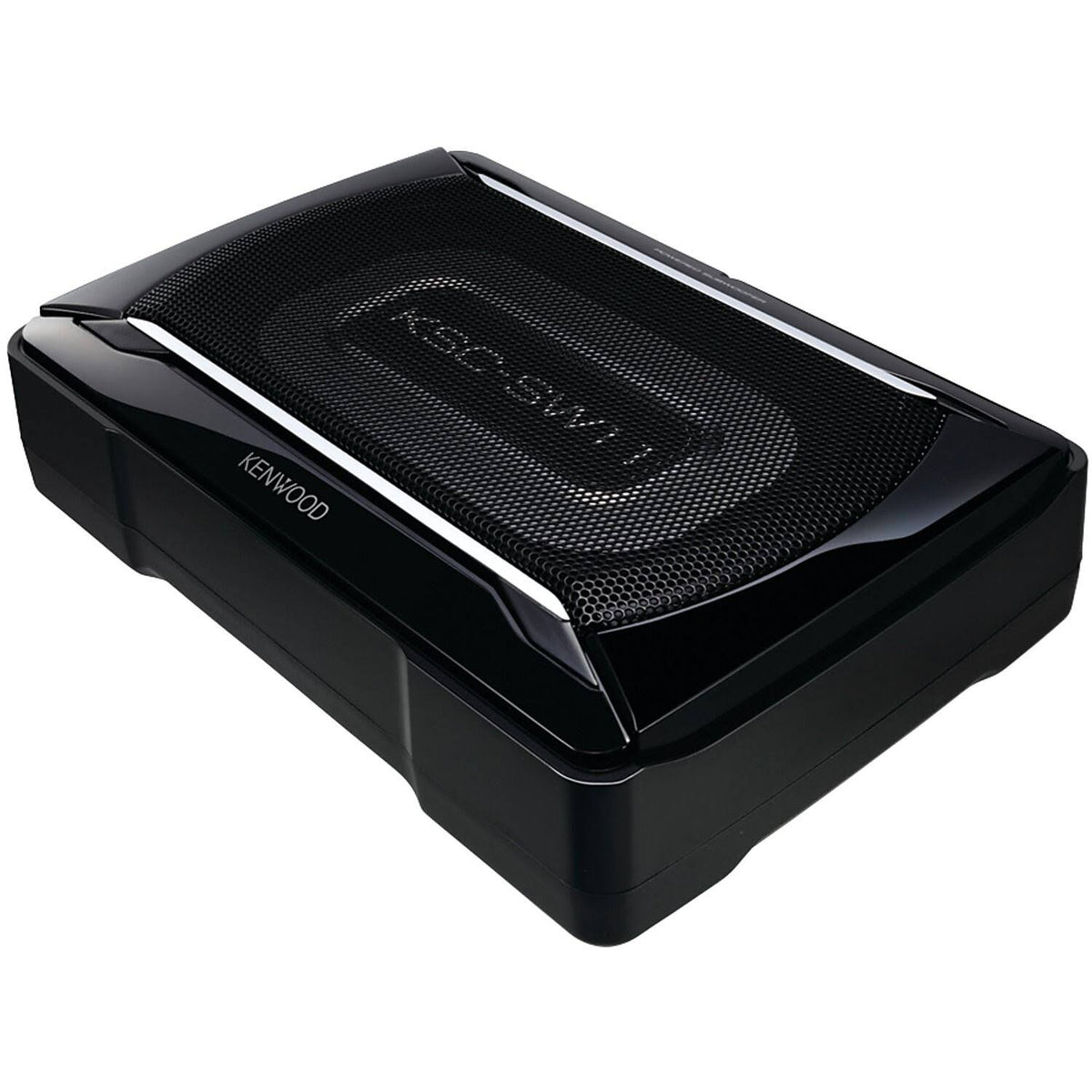 Black Compact Powered Subwoofer with Remote U20364