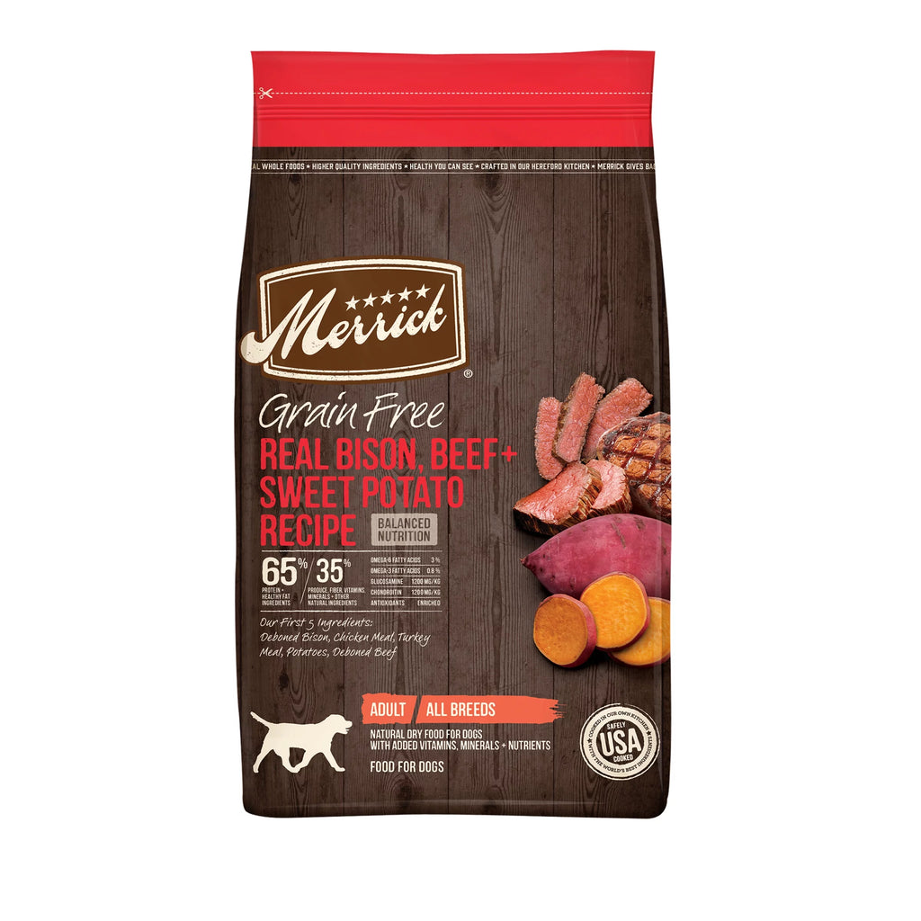 Grain Free Bison & Sweet Potato Dry Dog Food 22 lb Bag O27237
